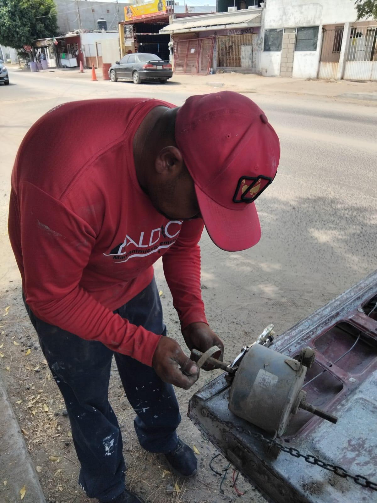 Trabajo de mantenimiento realizado por ALDICO 3