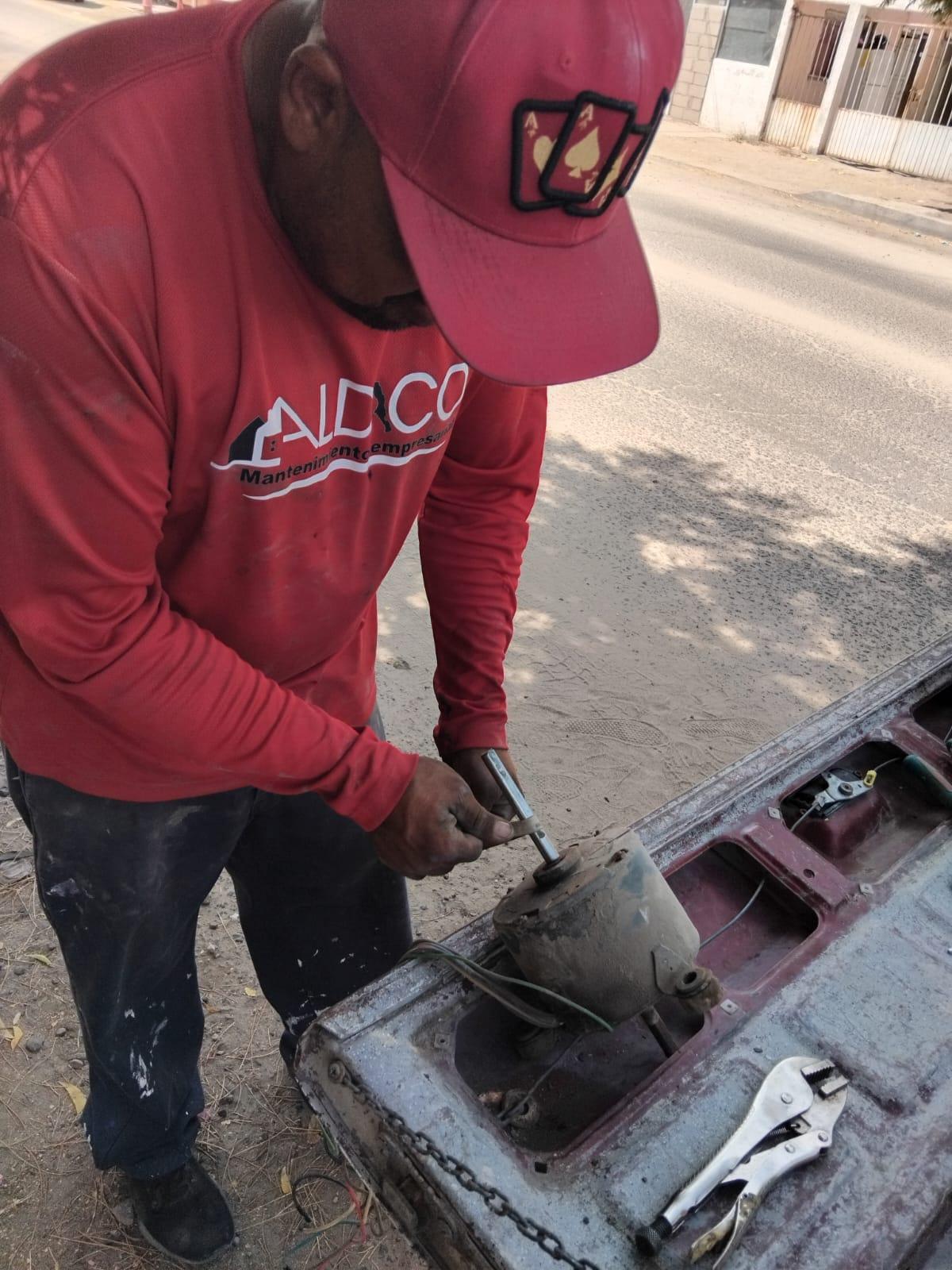 Trabajo de mantenimiento realizado por ALDICO 2